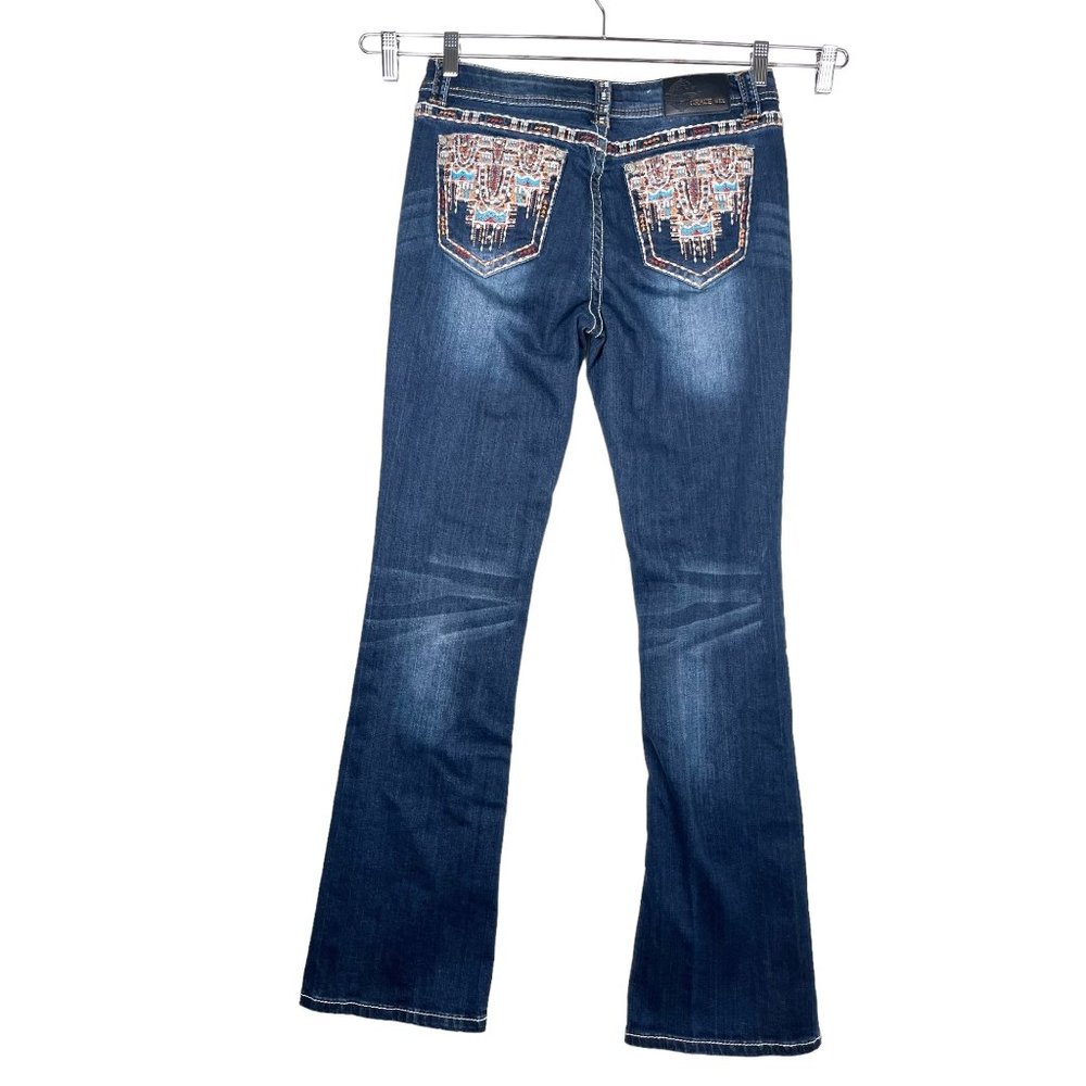 Grace In LA, Embellished Boot Cut Easy Fit Sz 30